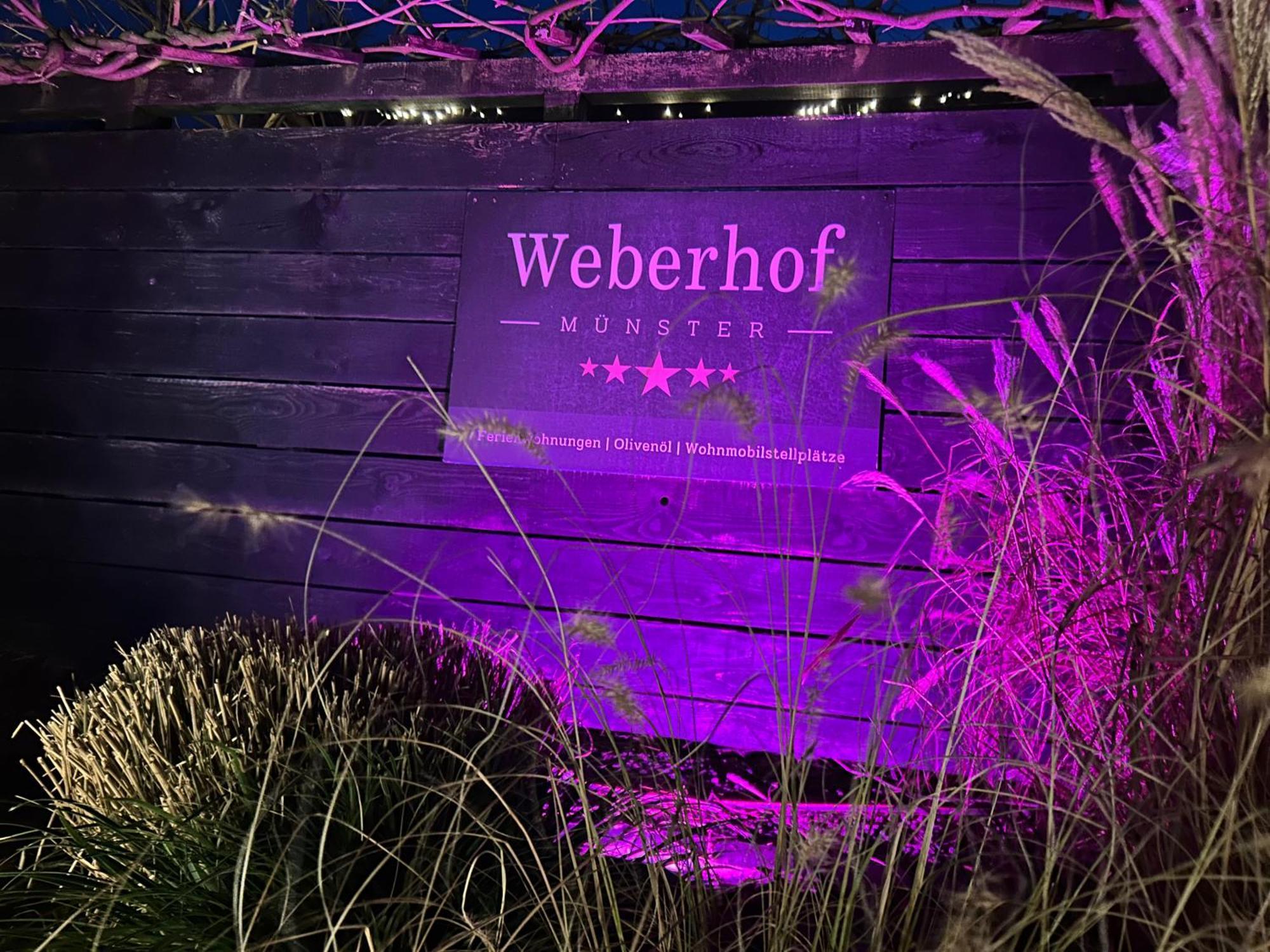 Weberhof-Muenster Glamping Hotel Buitenkant foto
